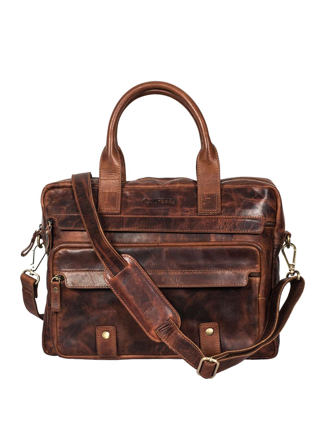 maroon leather messengerbag