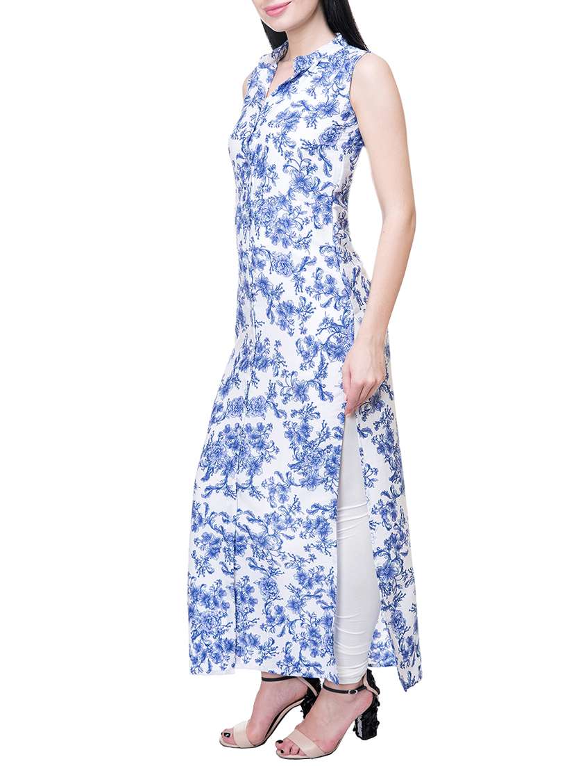 women's front slit kurta - 15036907 -  Standard Image - 1