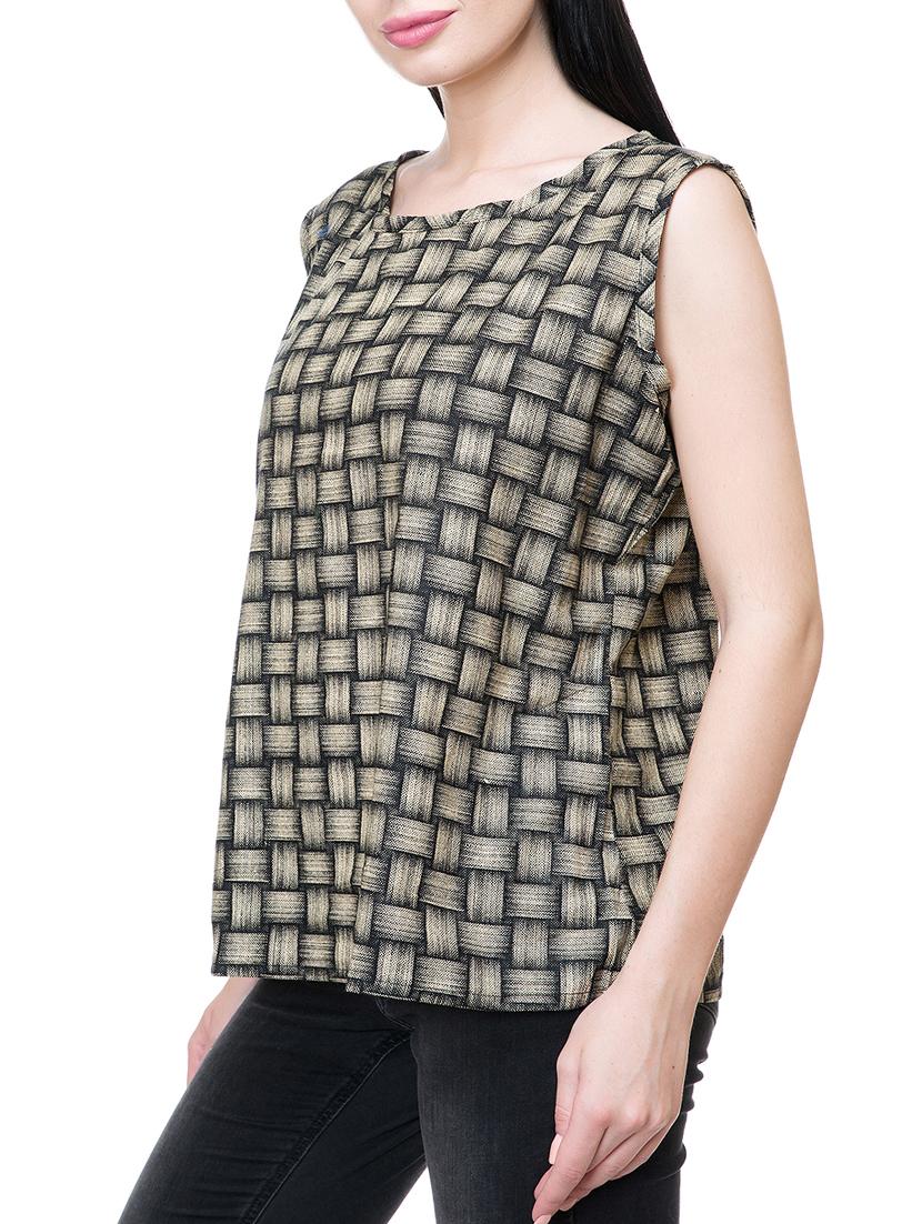 women's straight round neck top - 15036924 -  Standard Image - 1