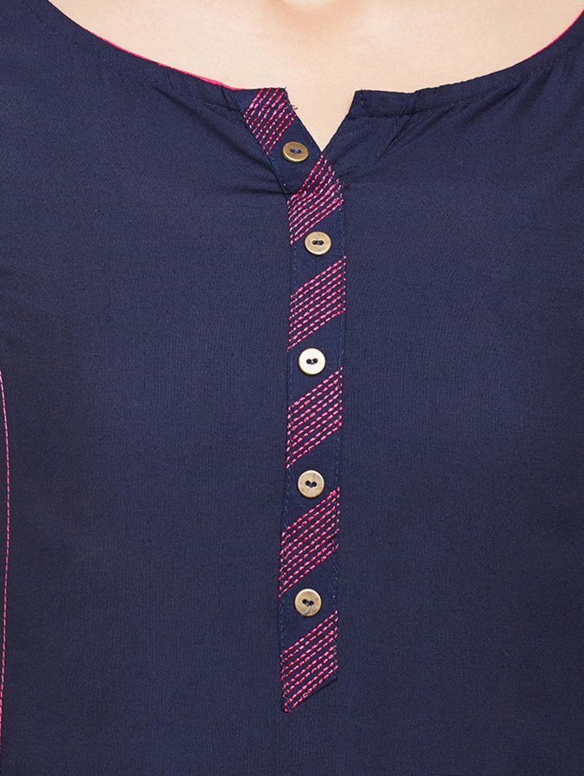 layered embroidered kurta - 15056062 - Standard Image - 4