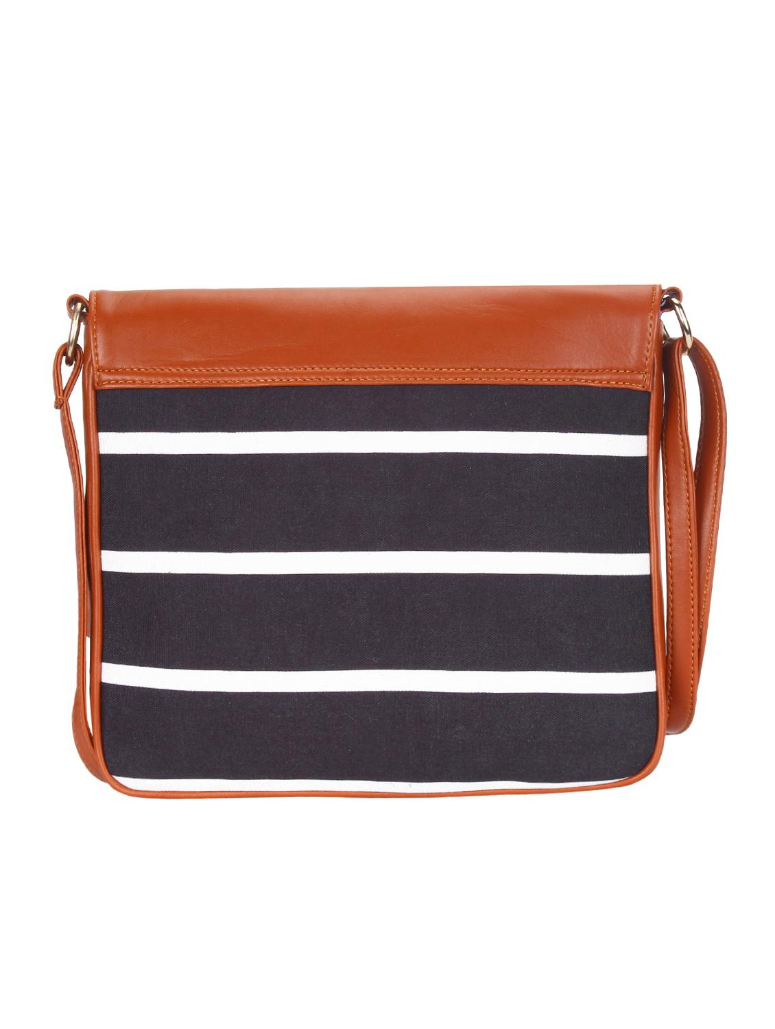 black canvas sling bag - 15058331 - Standard Image - 1