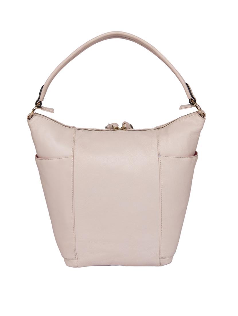 pink leather handbag - 15059351 - Standard Image - 1