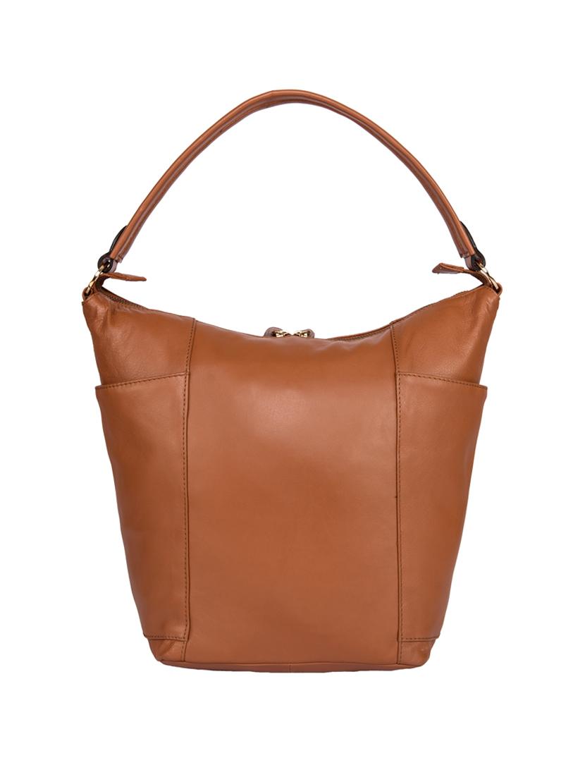 tan leather handbag - 15059352 - Standard Image - 1