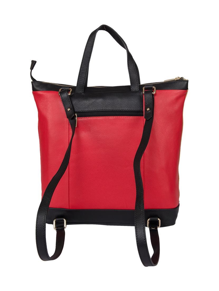 red leather regular backpack - 15059365 - Standard Image - 1