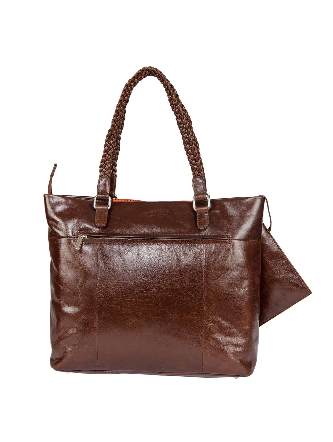 brown leather handbag - 15059385 -  Standard Image - 1