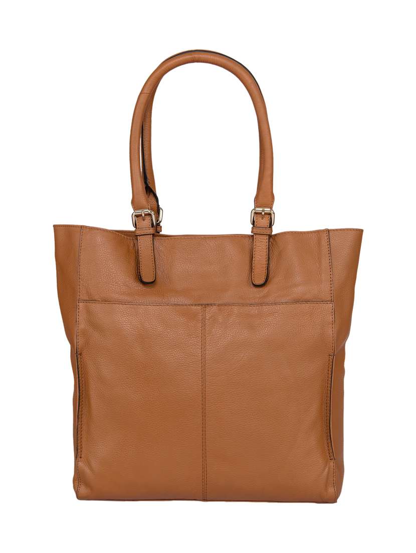 tan leather handbag - 15059387 -  Standard Image - 1