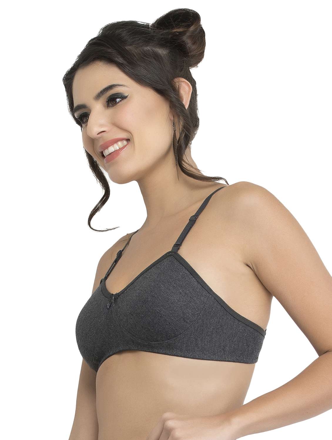 bow patch detachable strap bra  - 15063456 -  Standard Image - 1