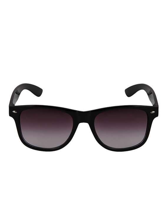 fast fox black wayfarer sunglass