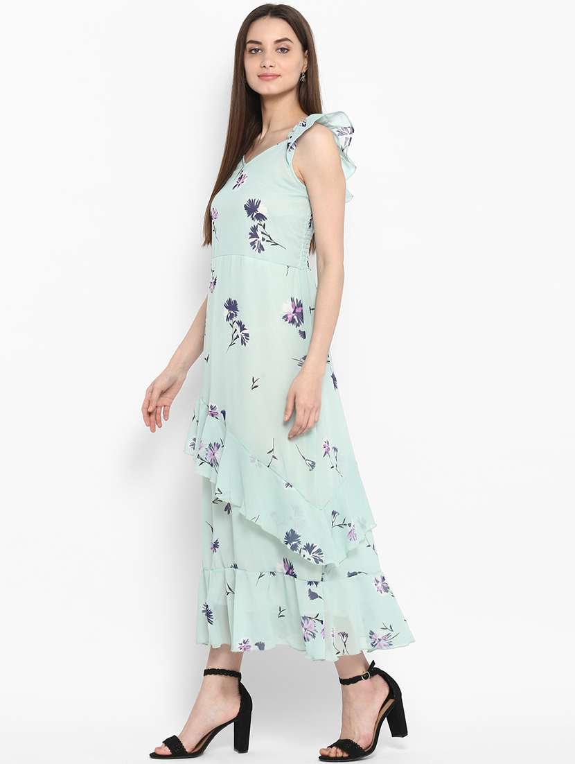 women's layered floral dress - 15066883 -  Standard Image - 1