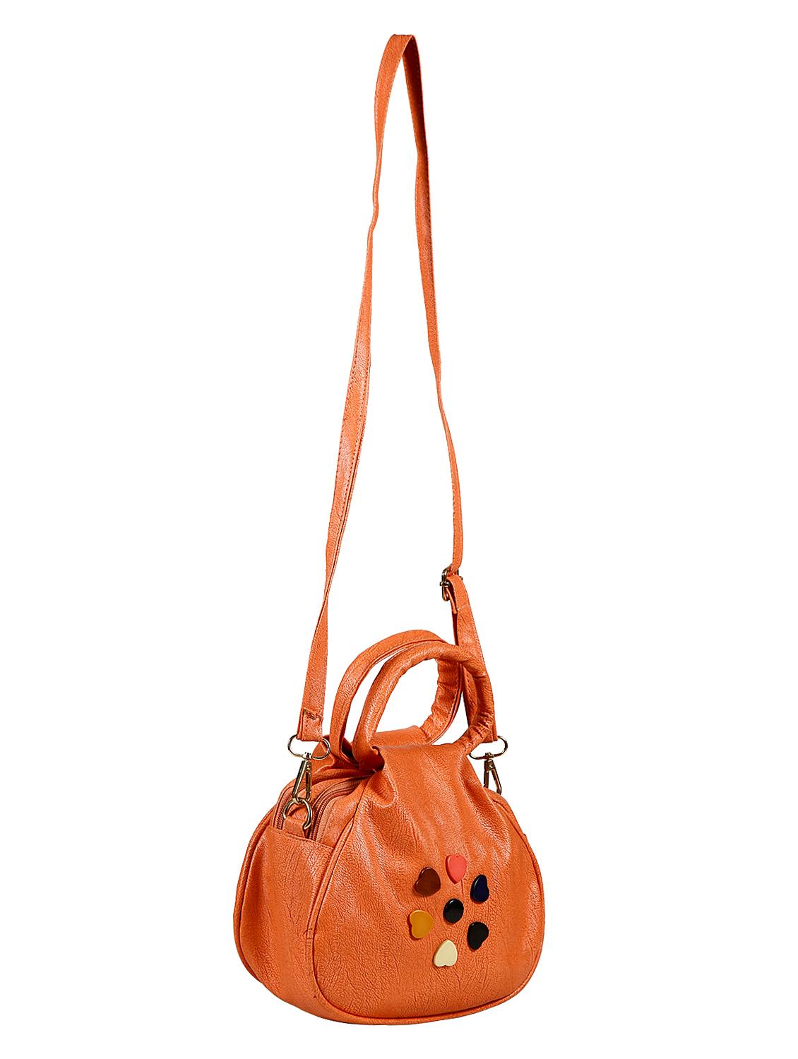 brown leatherette sling bag - 15068528 - Standard Image - 4