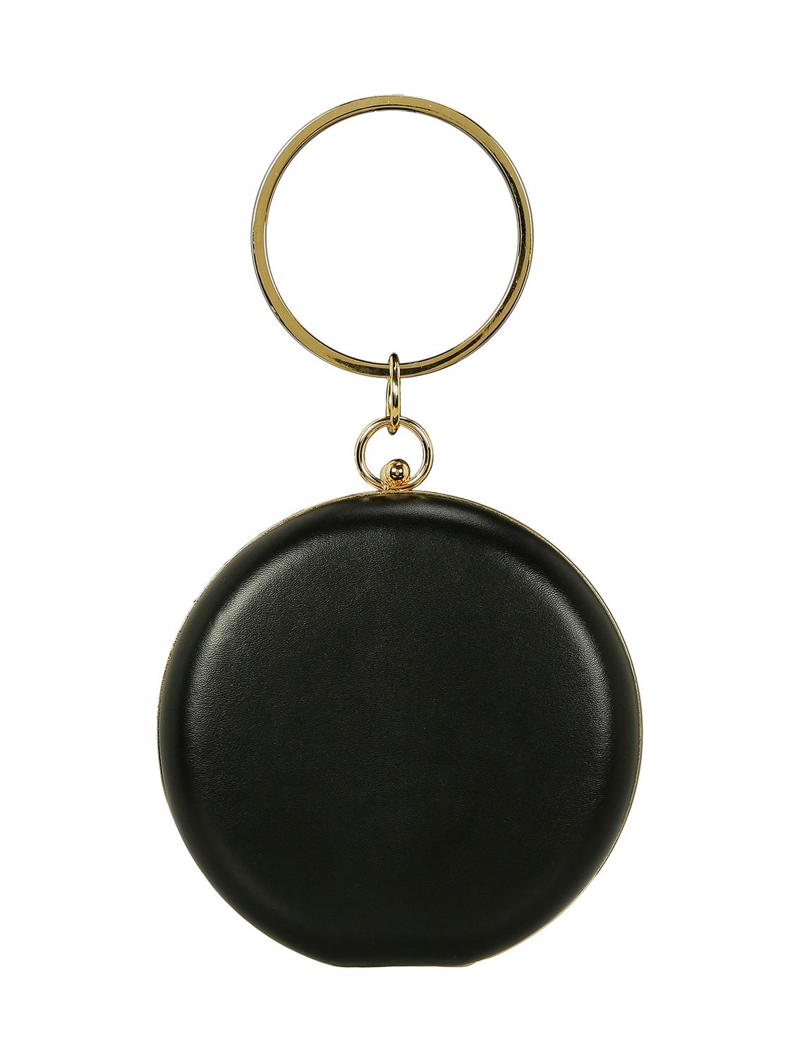 black metal box clutch - 15069679 - Standard Image - 1