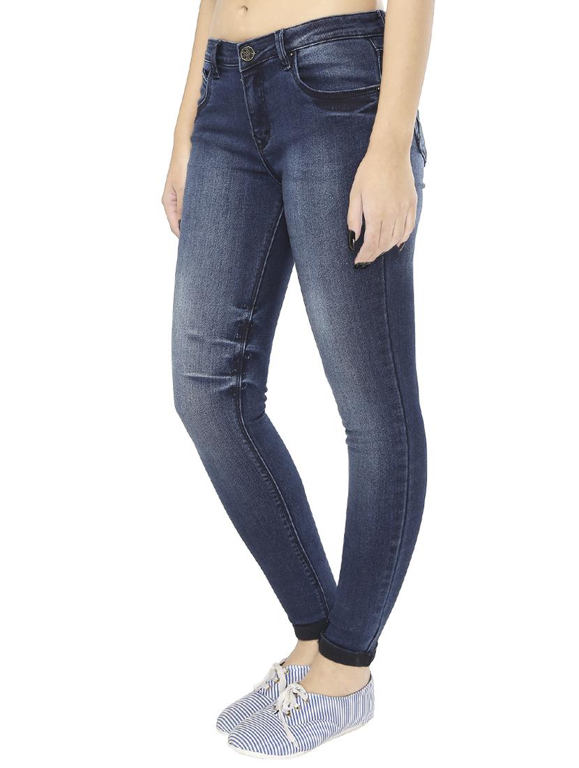 dark blue denim jeans - 15075789 - Standard Image - 1