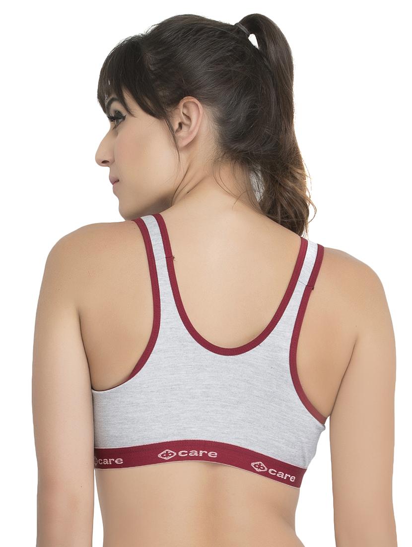set of 3 color block sports bra - 15082353 - Standard Image - 6