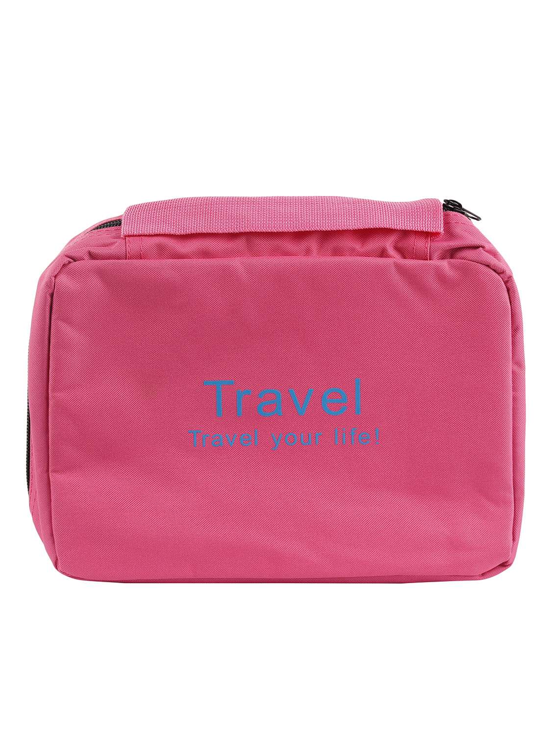 pink polyester utility bag