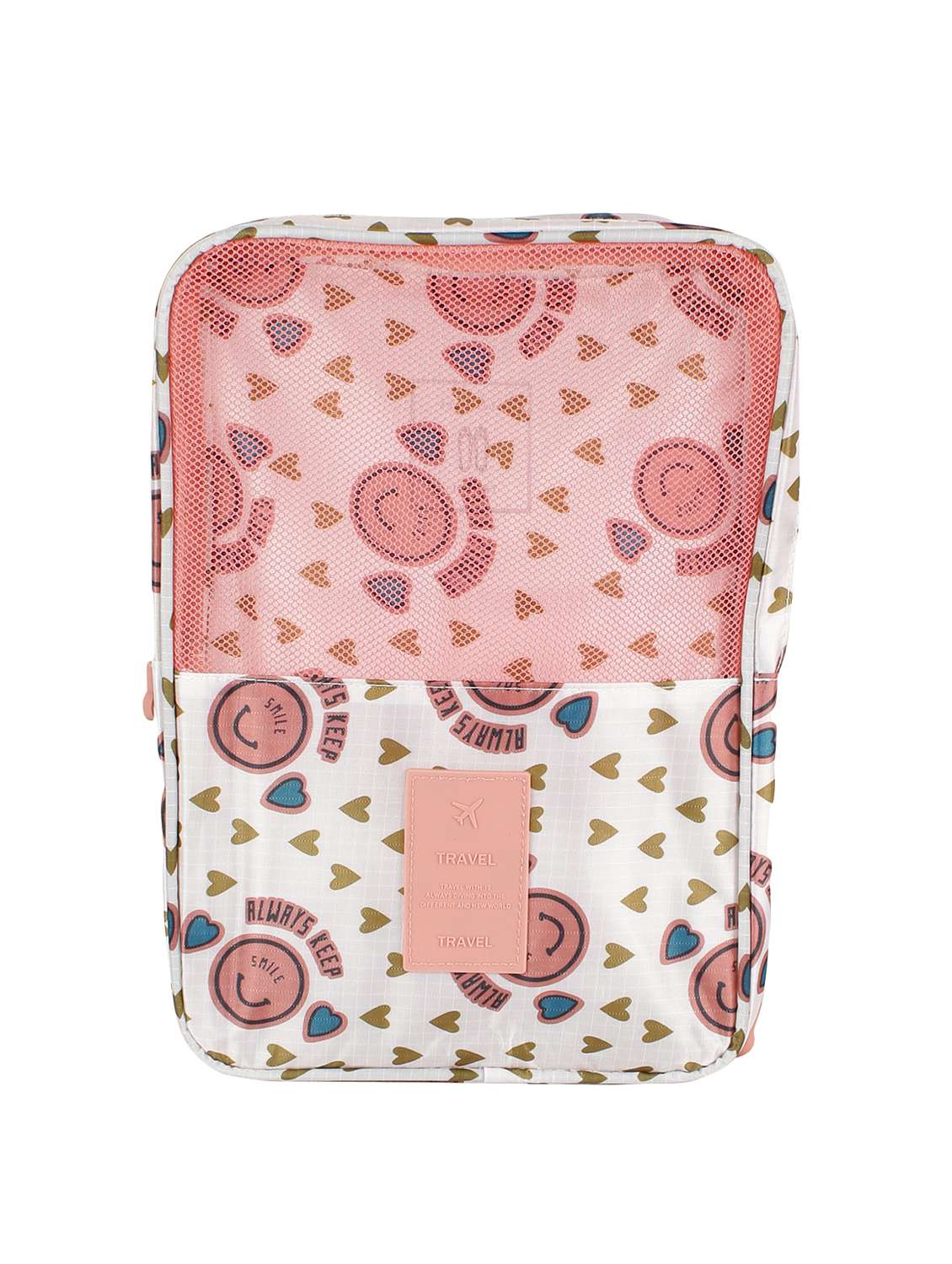 multi colored polyester utility bag