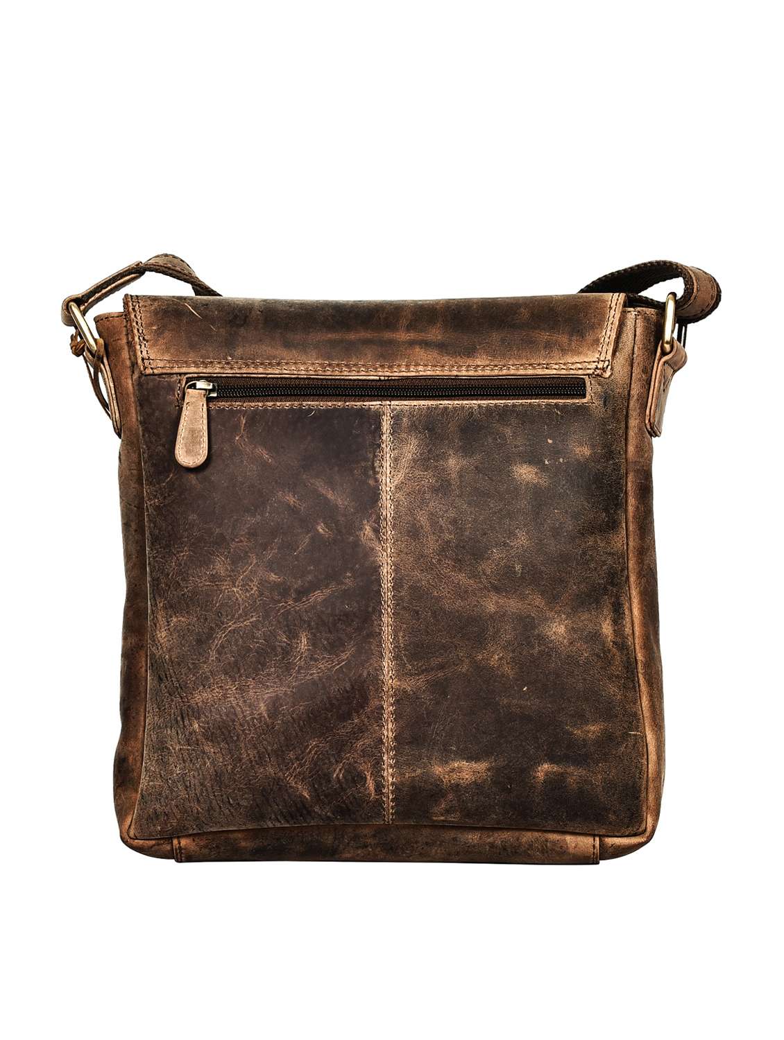 brown leather messengerbag - 15083984 -  Standard Image - 1
