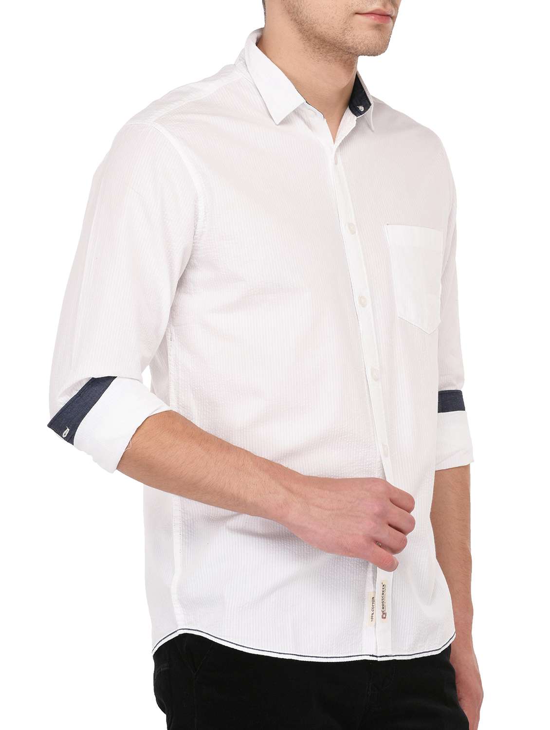 mens stripes casual shirt - 15087204 -  Standard Image - 1