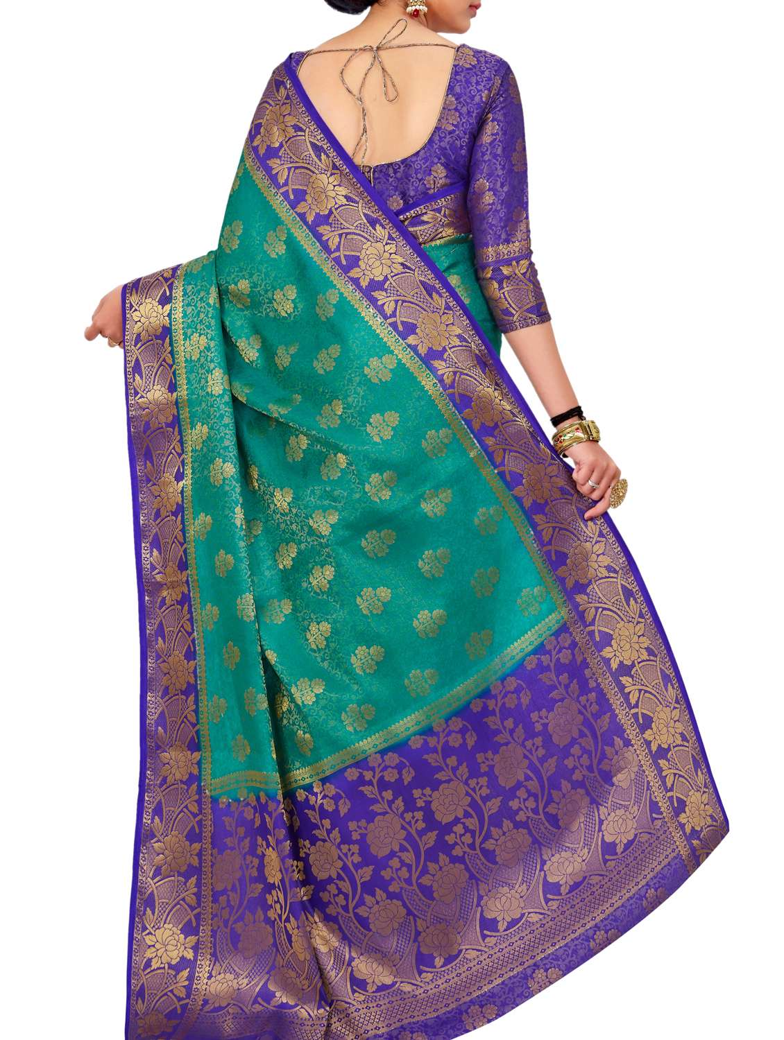 women's banarasi saree - 15090181 -  Standard Image - 1