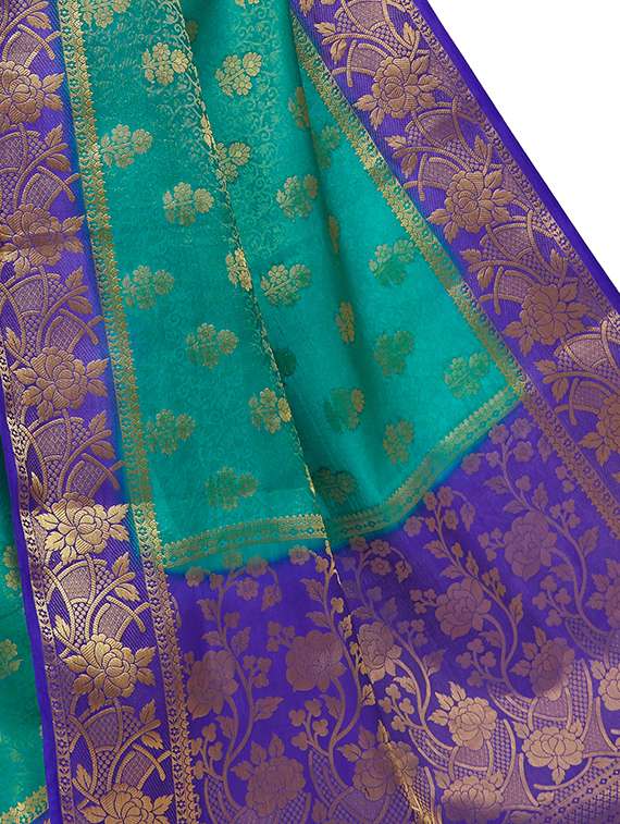 women's banarasi saree - 15090181 -  Standard Image - 4