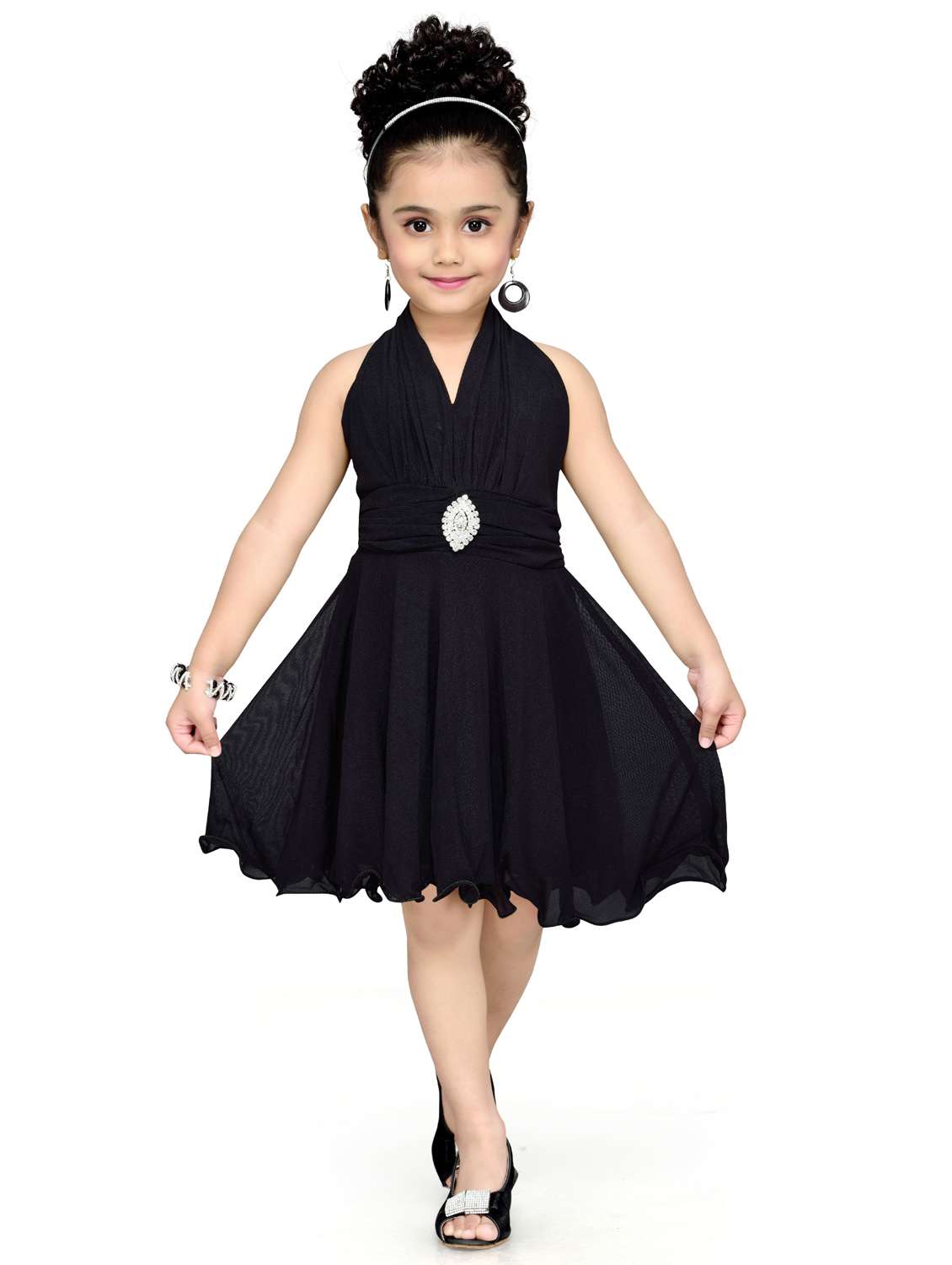 black net frock