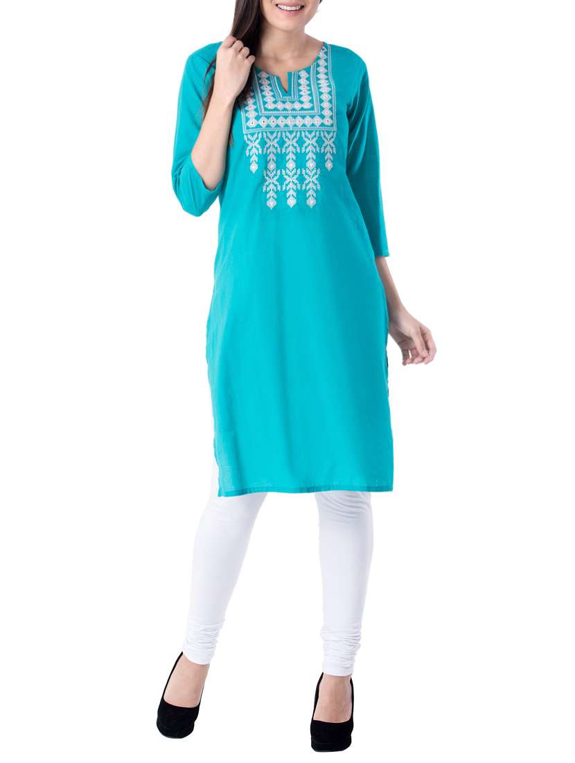 women's straight kurta