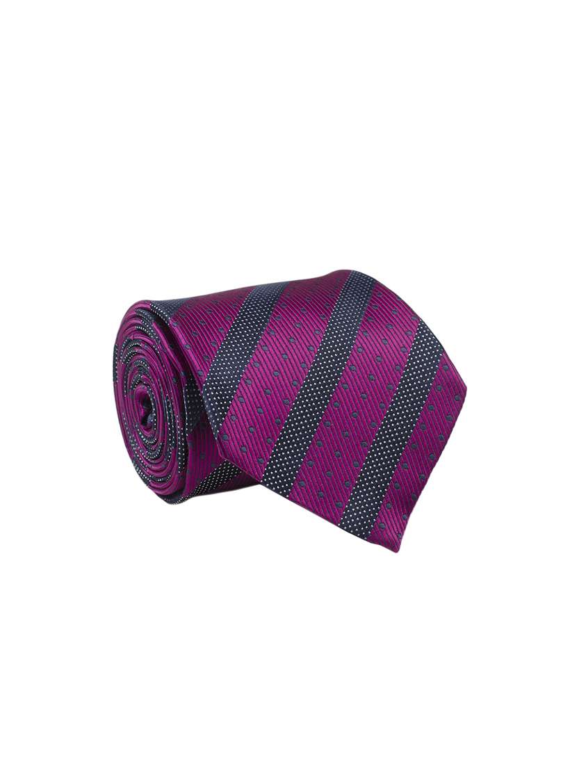 purple micro fiber tie