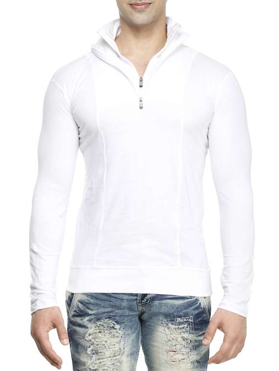 white cotton t-shirt