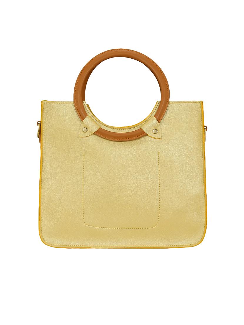 beige leatherette regular sling bag - 15116740 - Standard Image - 4