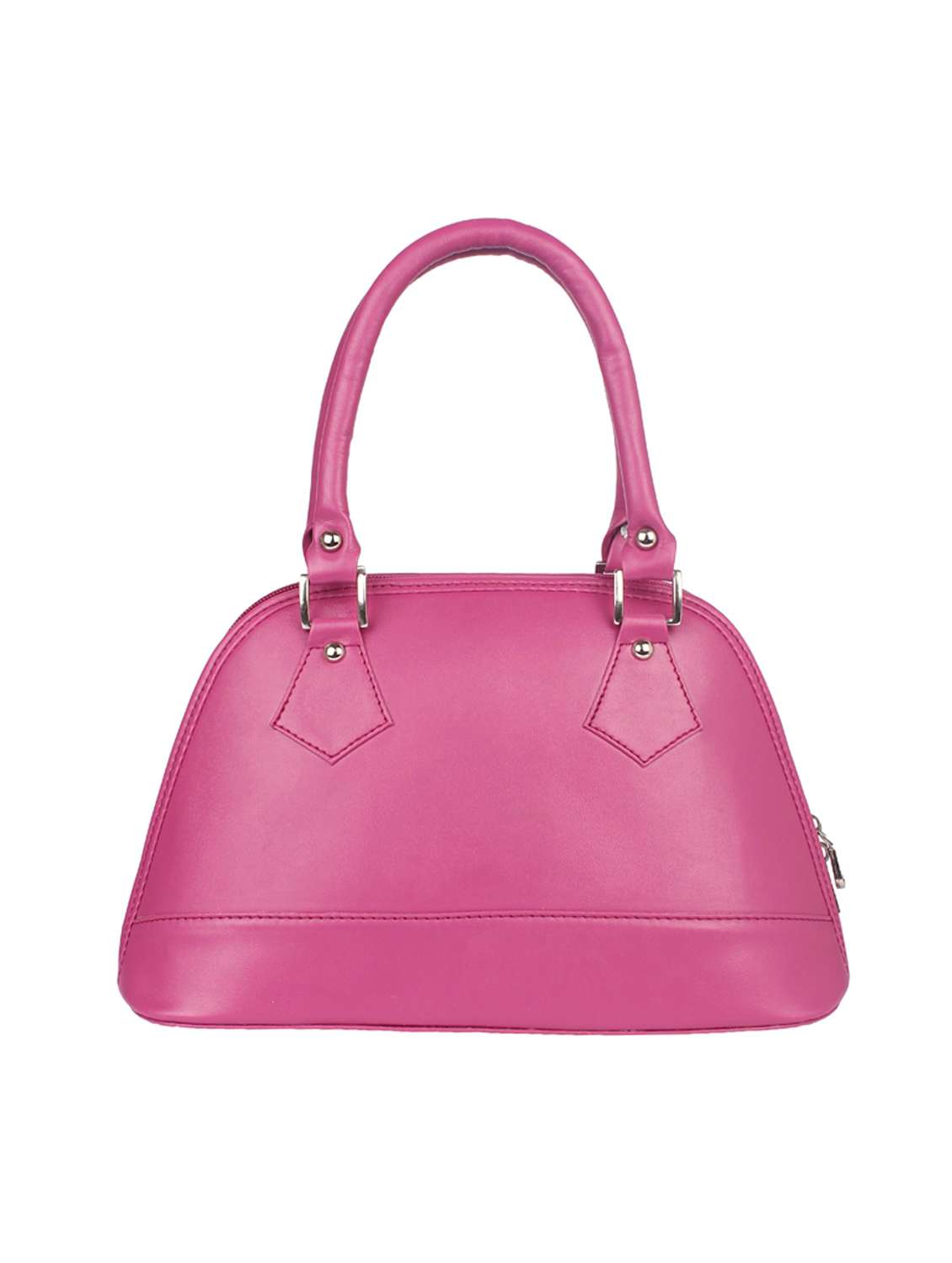 pink leatherette hobo  handbag