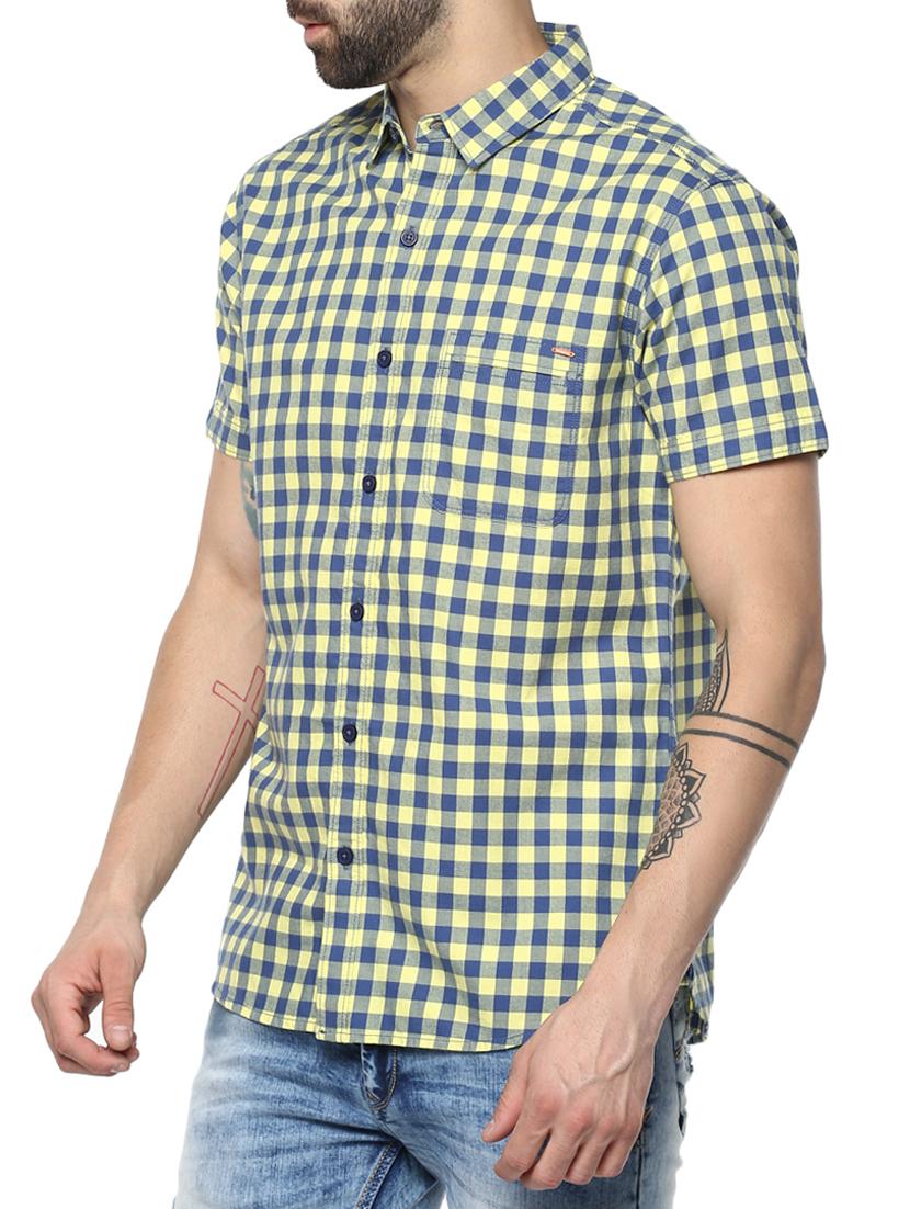 multi colored cotton casual shirt - 15124637 -  Standard Image - 1