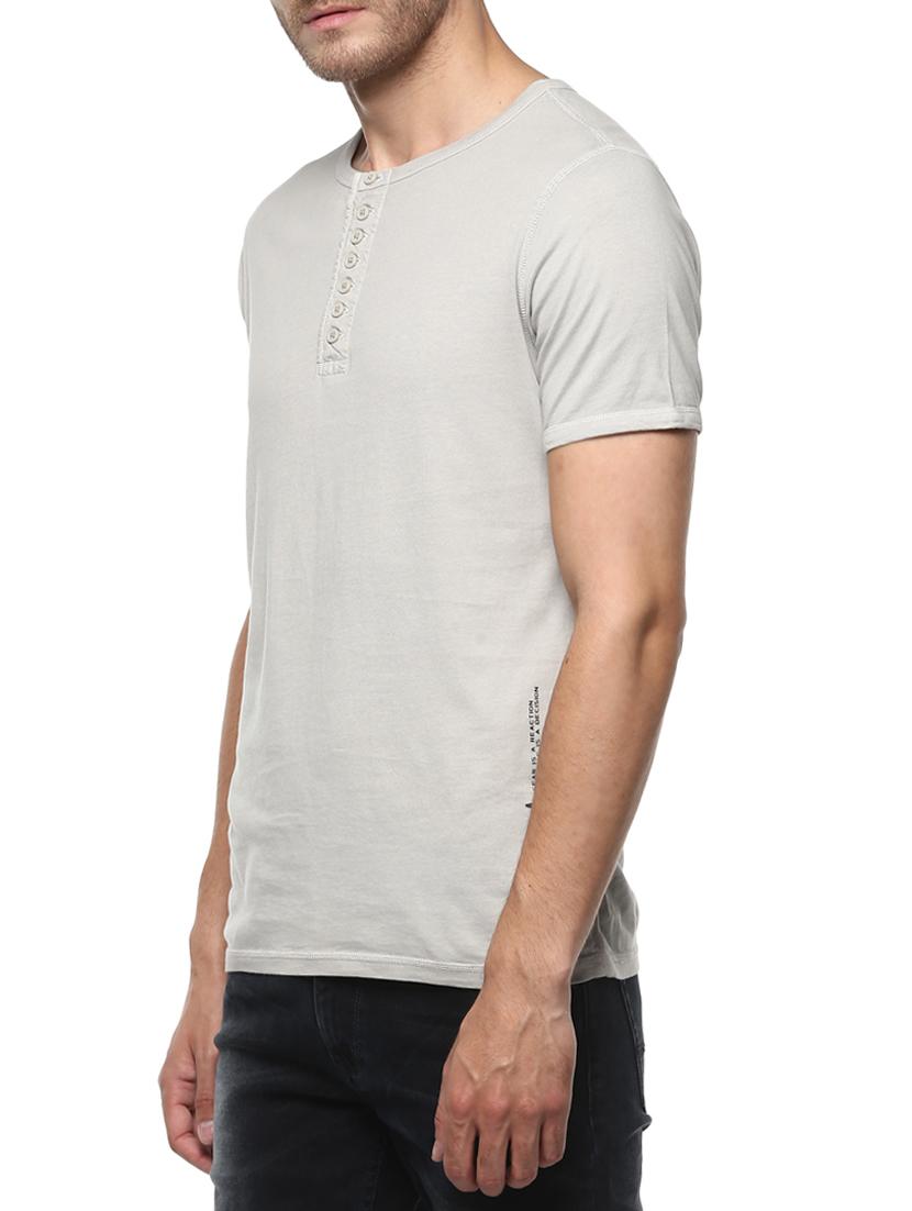 grey cotton t-shirt - 15124748 -  Standard Image - 1