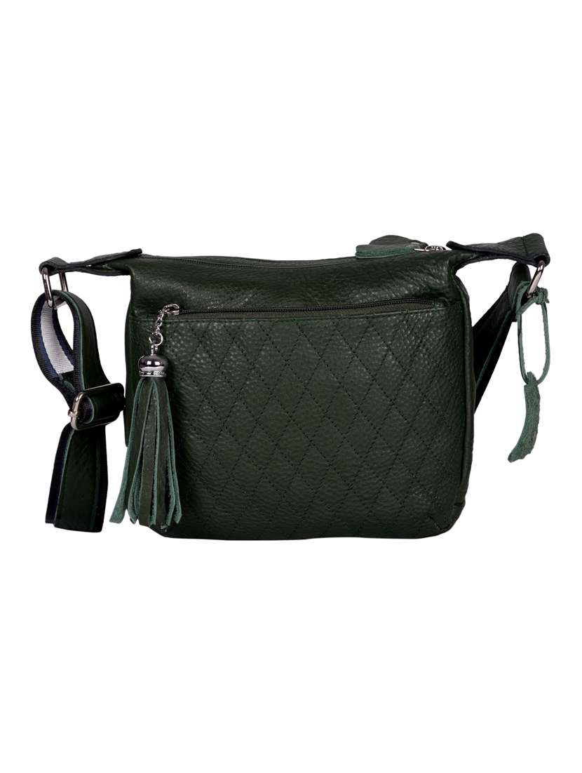 green leather sling bag - 15135258 - Zoom Image - 0