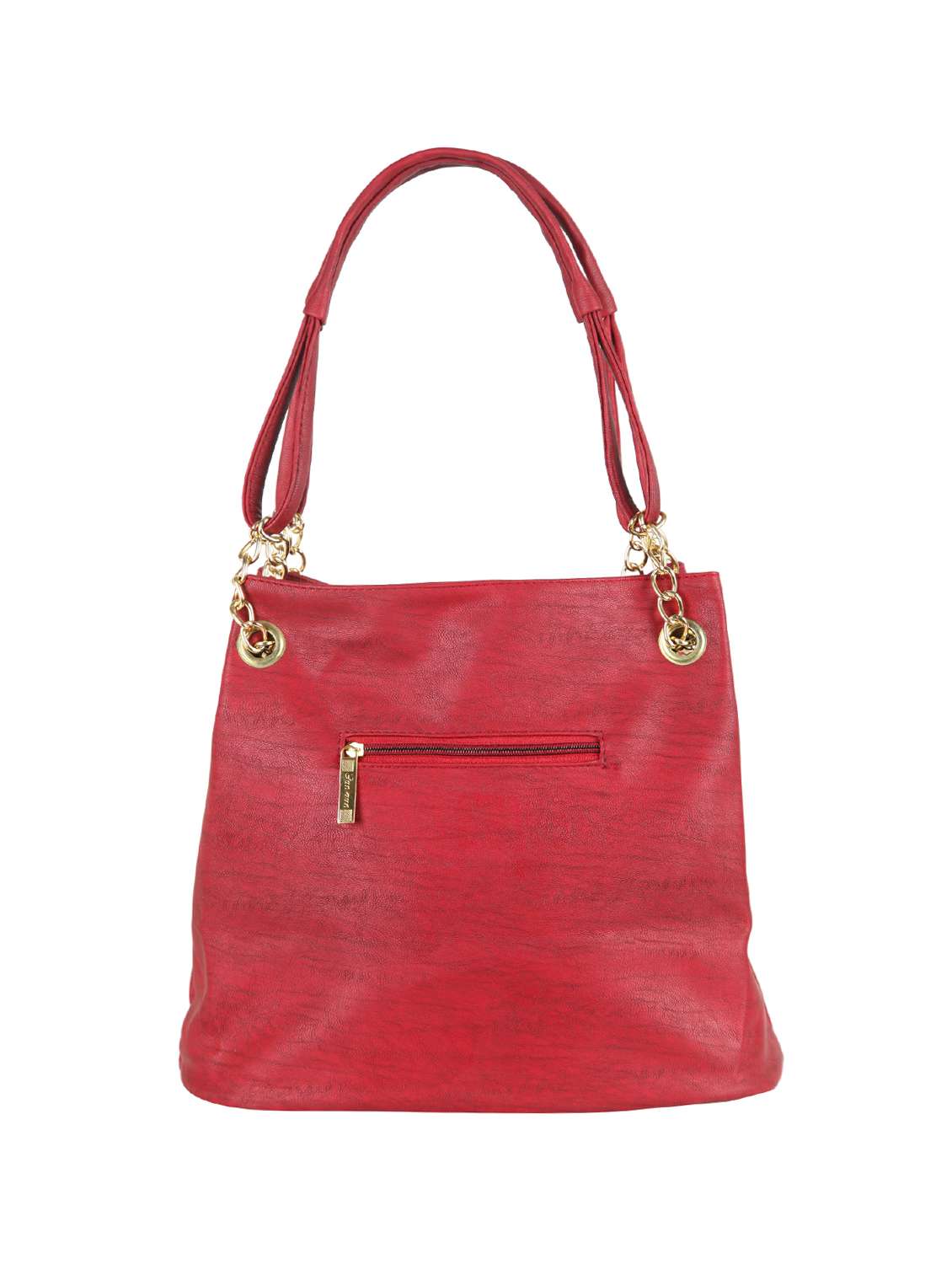 red leatherette regular handbag - 15136450 - Standard Image - 1