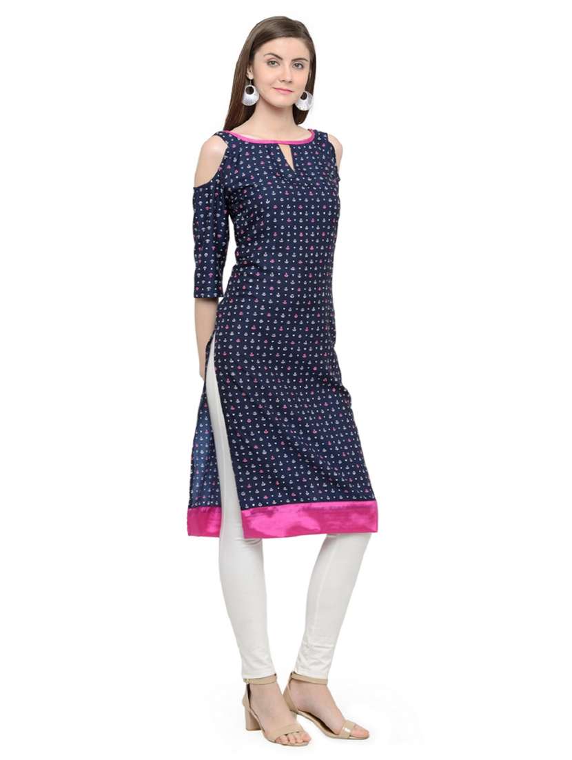 women's straight kurta - 15137035 -  Standard Image - 1
