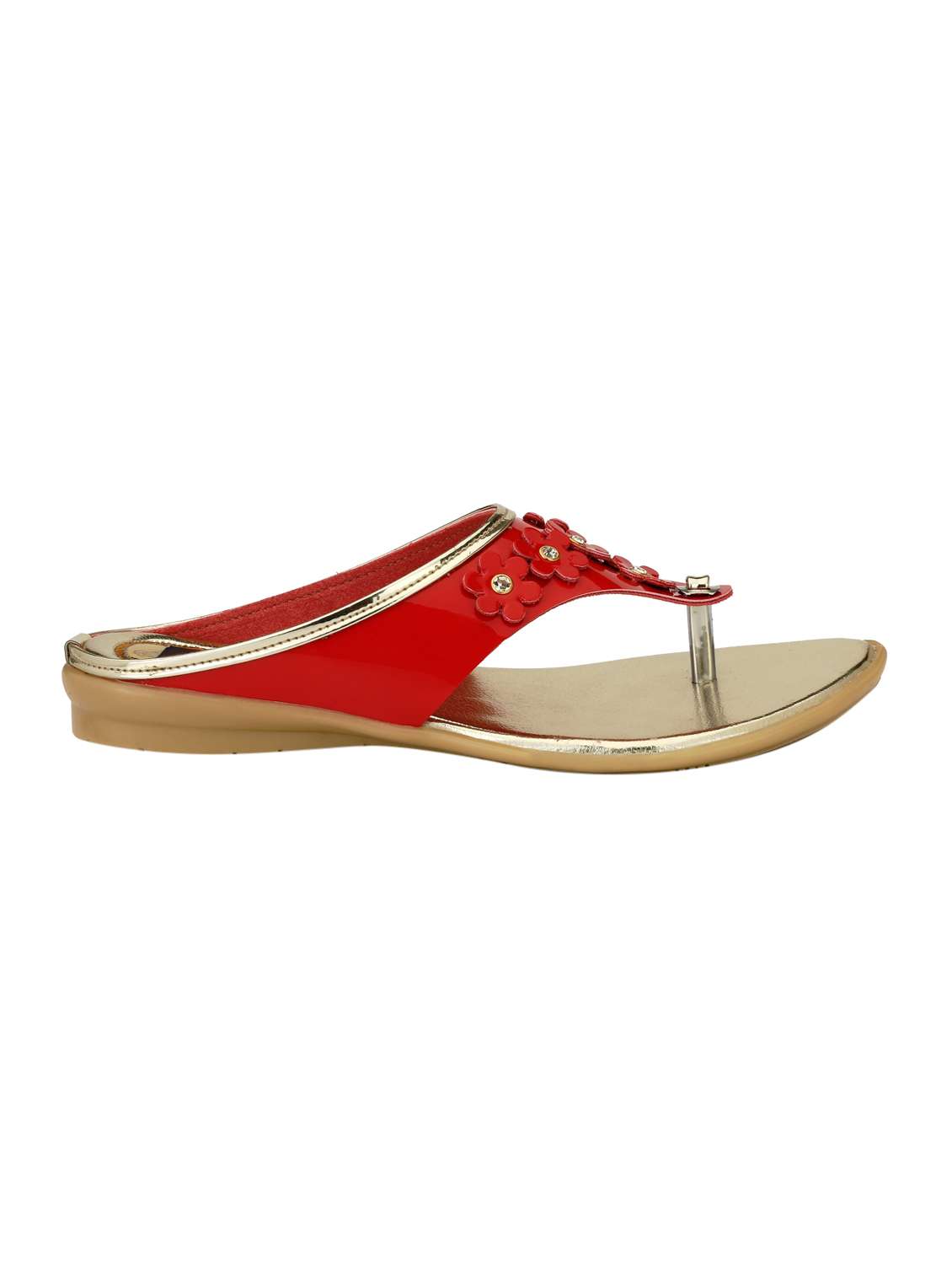 red  toe separator sandal - 15140171 -  Standard Image - 1