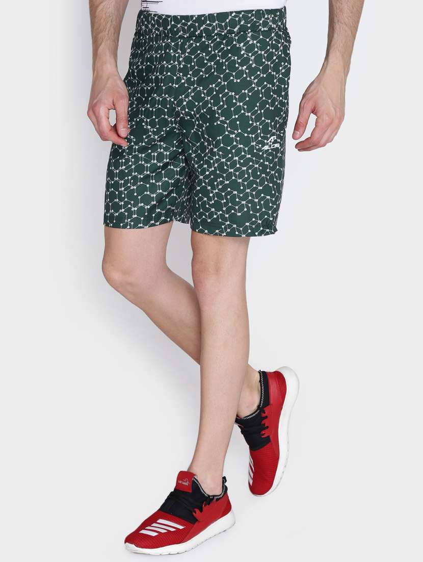 green polyester shorts - 15147218 -  Standard Image - 1