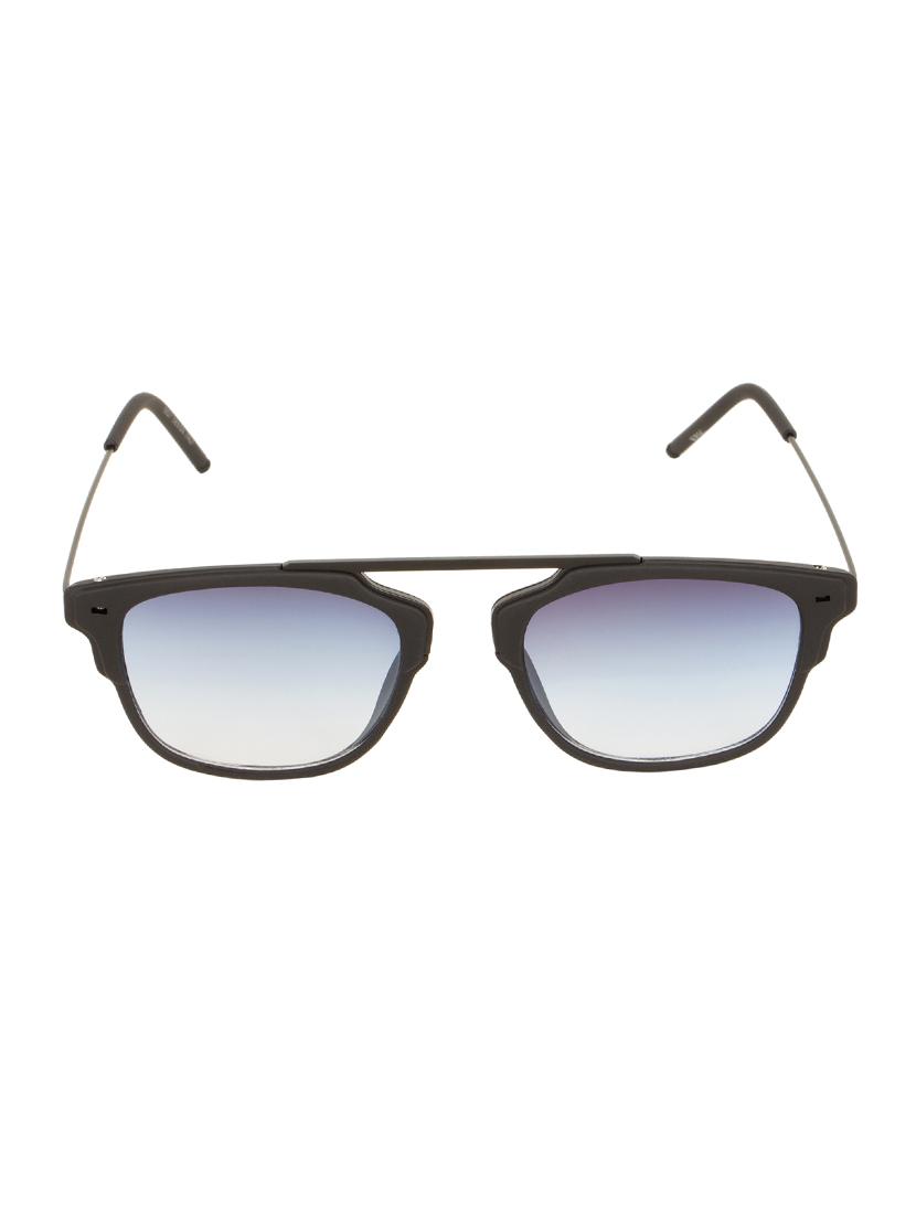 adine men round blue sunglass