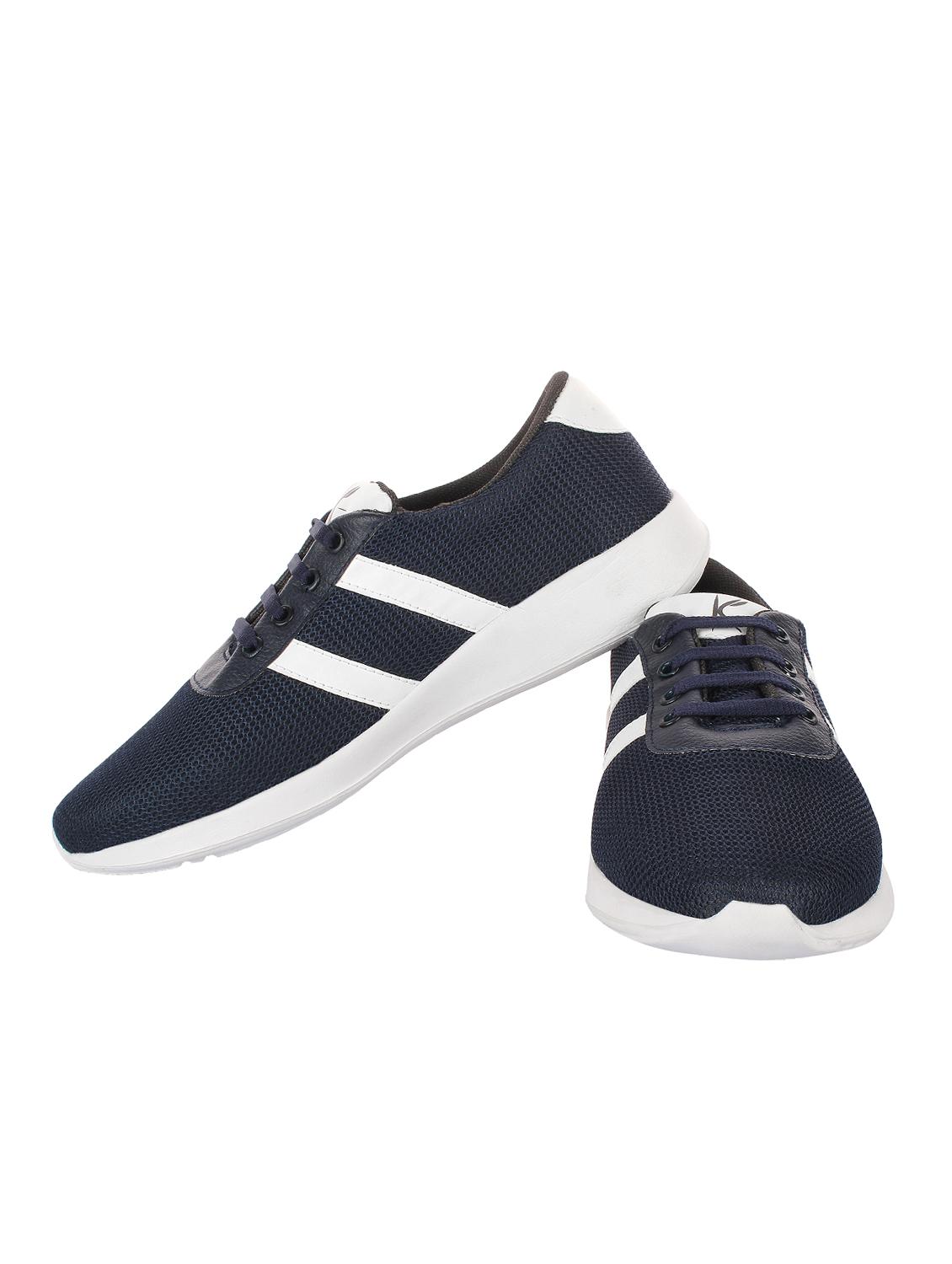 navy mesh lace up sneaker - 15160358 -  Standard Image - 1
