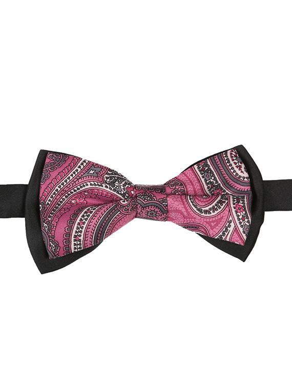 pink micro fiber bow tie - 15160568 - Zoom Image - 0