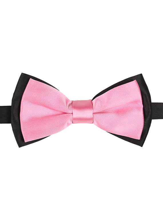 pink micro fiber bow tie - 15160586 - Zoom Image - 0