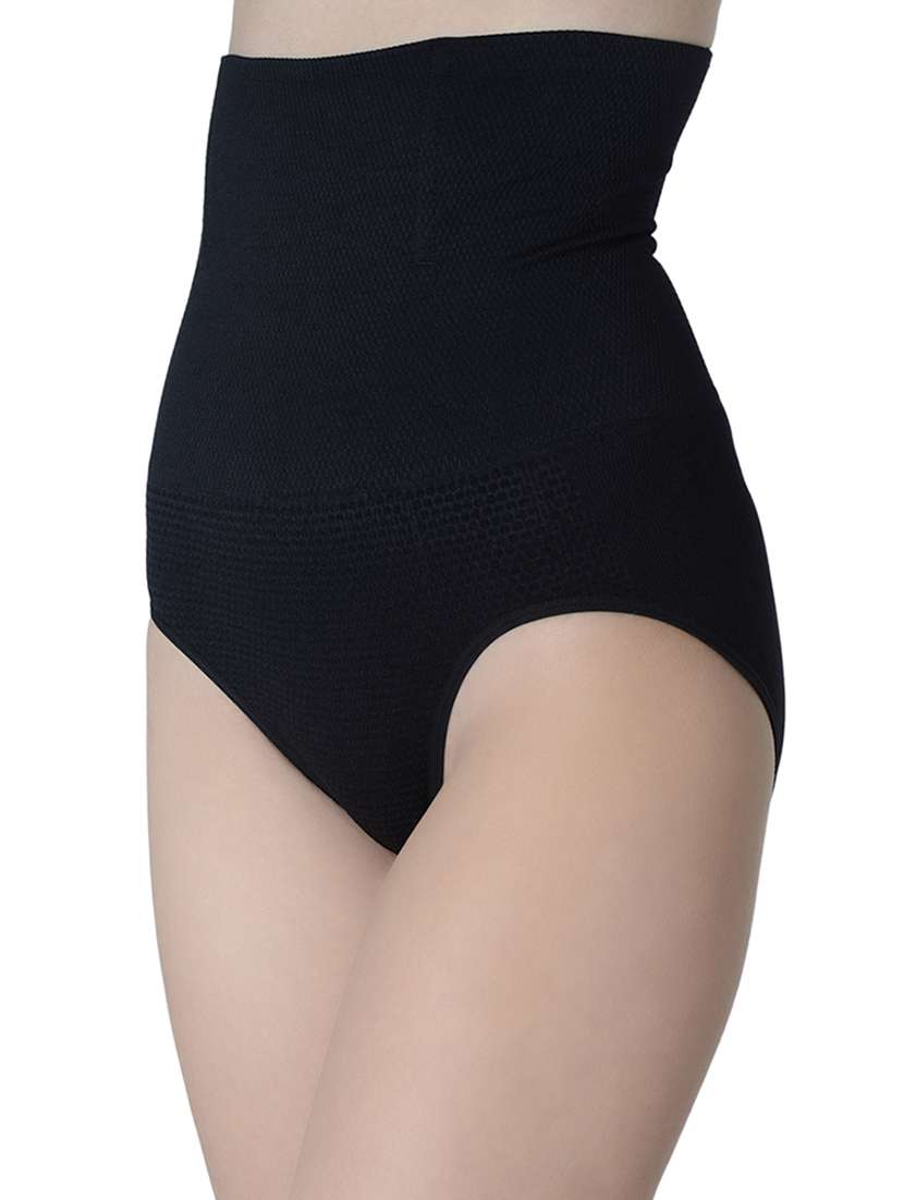 black nylon waist shapewear - 15163237 -  Standard Image - 1