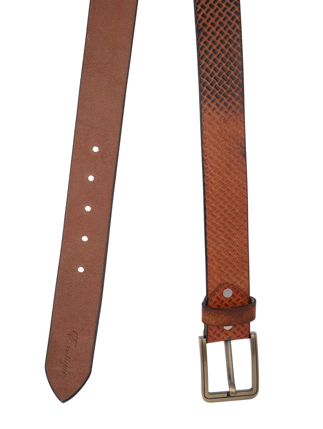 brown leather belt - 15164766 - Standard Image - 1