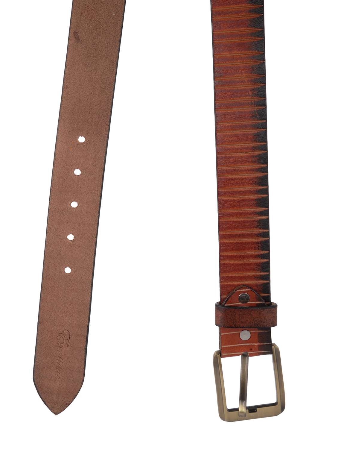brown leather belt - 15164769 -  Standard Image - 1