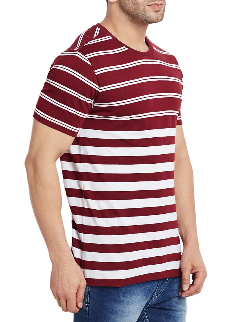 maroon cotton t-shirt - 15170649 -  Standard Image - 1