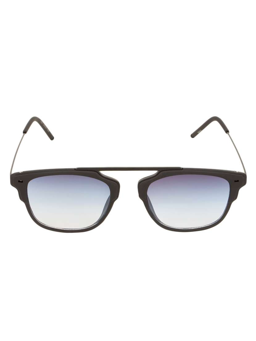 alee men round blue sunglass