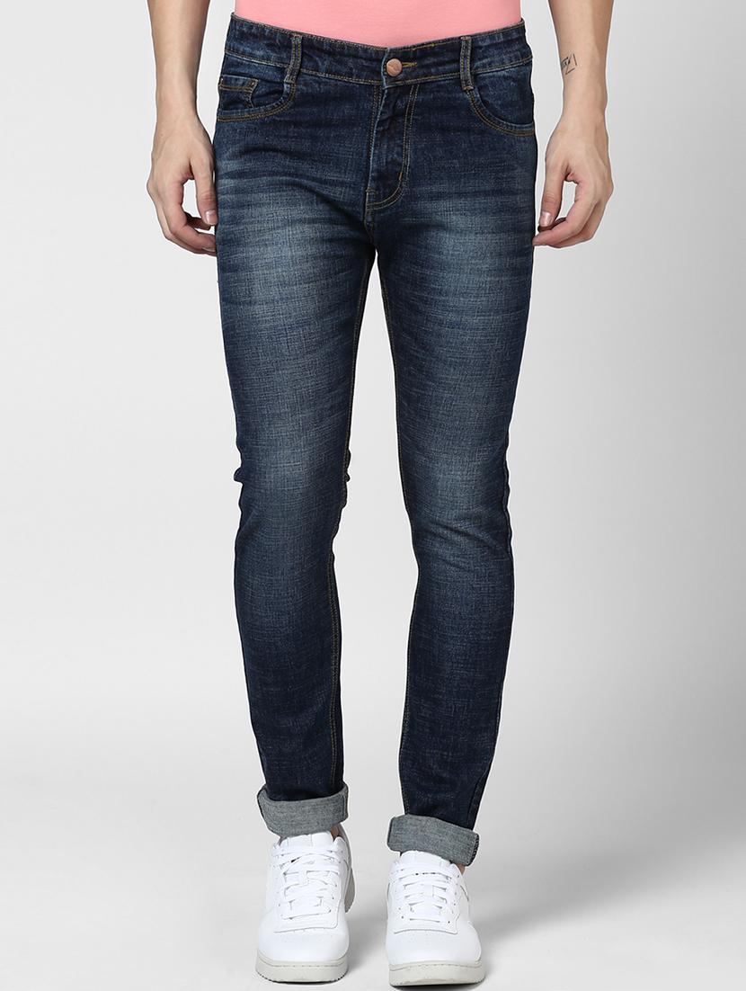mens slim fit plain jeans - 15175248 -  Zoom Image - 0