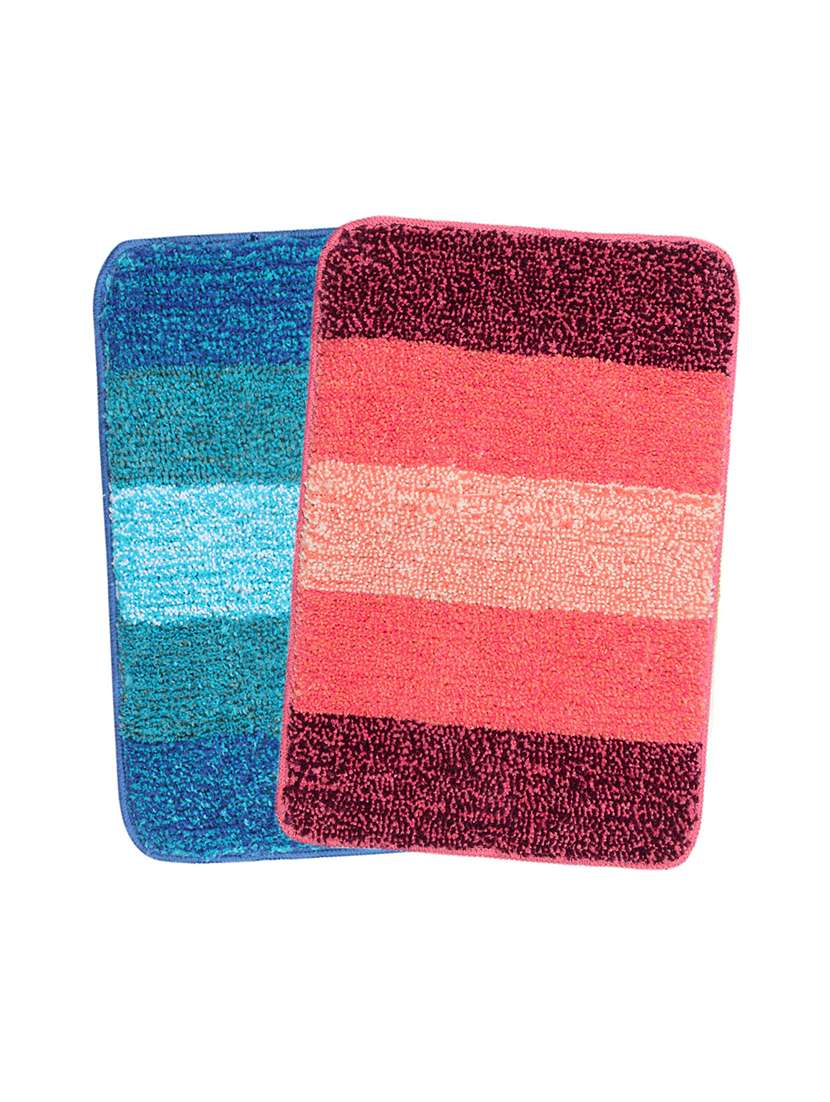soft microfiber bathmat (pack of 2, 35x50 cm)
