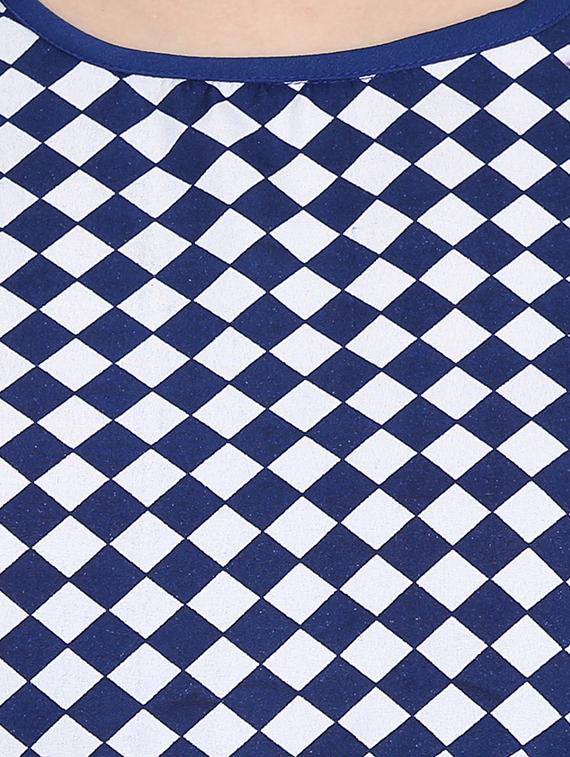 women's checks dress - 15180488 - Standard Image - 4