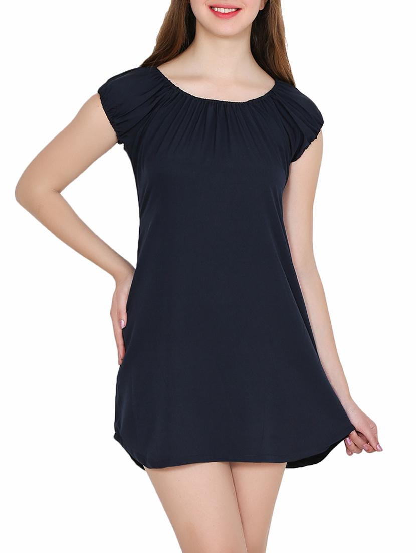 women's shift solid dress - 15180489 - Zoom Image - 0