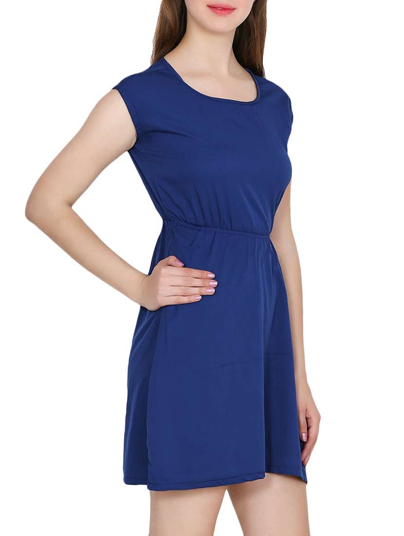 women's  solid dress - 15180507 -  Standard Image - 1